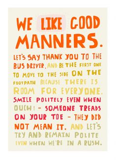 Do manners matter essay
