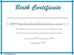 create a birth certificate online