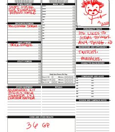 fifth edition dungeons dragons permanent character folder curse of strahd character sheet