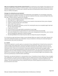 how to write a personal summary for a resumes