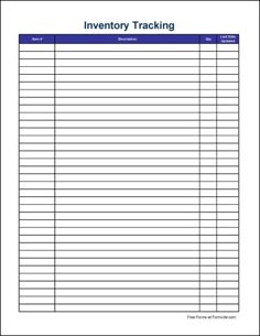 free printable inventory sheets | Here is a preview of the "Simple Inventory Tracking Sheet (Tall)" form ... Planners, Organisation, Spreadsheet Template, Spreadsheet, Budgeting, Invoice Template, List Template, Free Calendars, Small Business Organization