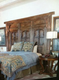 This Is A King Sized Headboard Customer Made Using Cabinet Doors King Size Headboard Made Out Of Old Doors