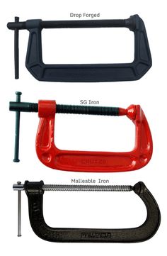 *PACK OF 2* 8in Faithfull G8DT Deep Throat G Clamp 200mm 3in Cap 85mm