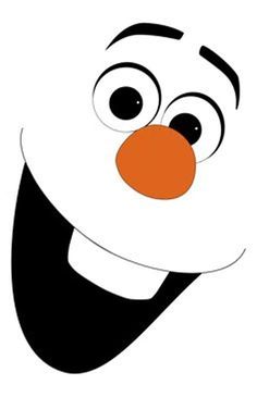image result for free printable snowman face template pattern 4kids