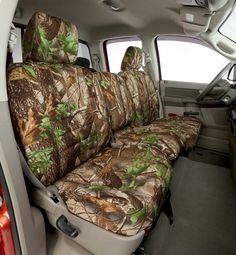 custom fit camouflage seat covers for chevy silverado pickup truck