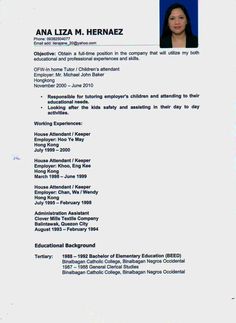 308 best resume examples images on pinterest sample resume cv