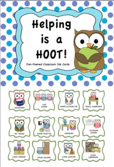 362 best owl theme