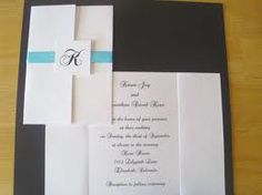 Diy Tri Fold Wedding Invitation Pockets You Insert Your Tri Fold Wedding Invitations Google Search