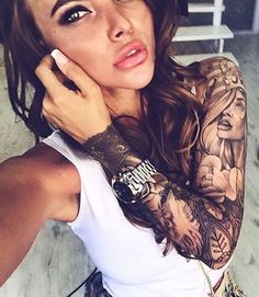 Apologise, sexy girl with sleeve tattoos with Useful idea sexy girl with sleeve tattoos