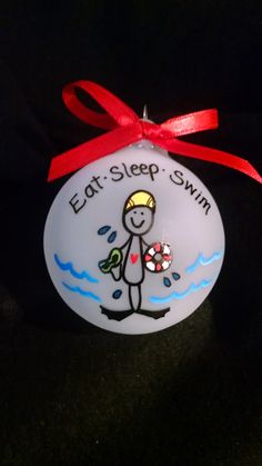 swimmer swim trunks scrabble tile ornament christmas pinterest swimmers christmas ornaments