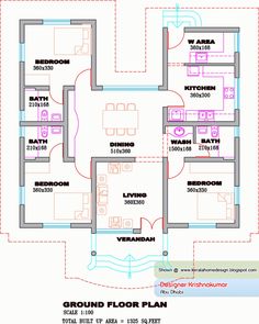 House Plan for 30 Feet by 30 Feet plot (Plot Size 100 Square Yards ... House Plan for 30 Feet by 30 Feet plot (Plot Size 100 Square Yards ...