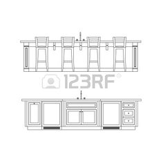 Modern Kitchen Elevation kitchen cabinet design drawing kitchen elevation line drawing Modern Kitchen Elevation kitchen cabinet design drawing kitchen elevation line drawing