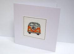Retro Camper Van or VW Beetle /" SISTER /& BROTHER-IN-LAW /" Wedding Day Cards