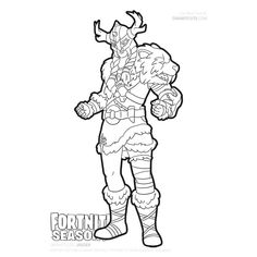 Jeager skin from Fortnite. This fanart was created by Draw it Cute. The outer, heavy outline makes it perfect to use as a coloring page. Coloring Books, Coloring Pages, Fortnite Giveaway, Battle Royale, Outline, Pin Up, Fan Art, Guys, Comics