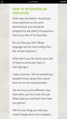 career shadowing questions