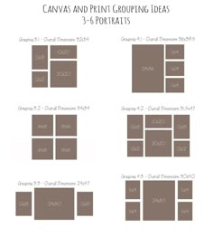 canvas print sizes guide google search photograph pinte