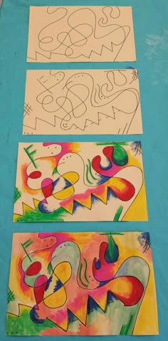 Kandinsky Inspired Art For Kids Step By Sharpie Oil Pastel Kandinsky Inspired Art For Kids Step By Sharpie Oil Pastel