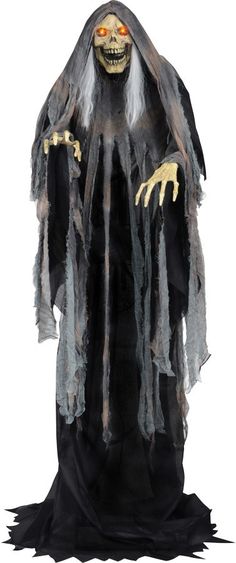 halloween decor n more bog reaper rising animated halloweendecornmorecom
