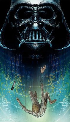 Star Wars 7 The Force Awakens Art Deco Poster Wall Fabric Canvas 3176