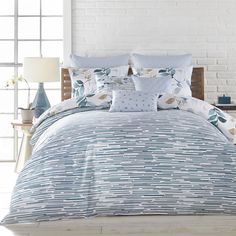 Details about / Leaves Quilted Bedspread /& Pillow Shams Set Blue Berries Rustic Life Print