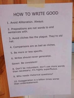 Mistakes in writing an essay