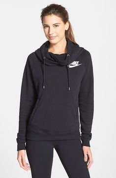 Women's Nike Rally Funnel Neck Pullover - Hoodie SM448499h Women's Nike Rally Funnel Neck Pullover - Hoodie SM448499h