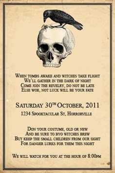 evites halloween