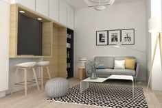 aménagement appartement traversant