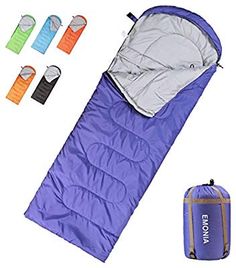 4 Season Sleeping Bags for Adults /& Kids Camping Travel Summer Outdoor WINNER OUTFITTERS Camping Sleeping Bag Portable Lightweight Rectangle//Mummy Backpacking Sleeping Bag with Compression Sack