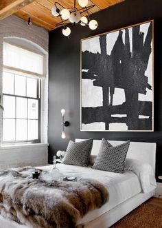 479 Best Black And White Modern Minimal Art Images On Pinterest In Cz Art Design Hand Painted Black And White Minimal Horizontal Canvas Painting