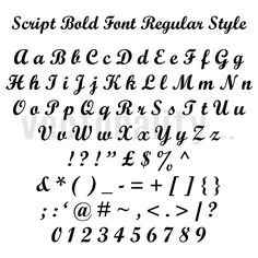 Yesterday Again Script Hand Calligraphy Font Alphabet Letters Vector Art File Instant Download Ai eps svg pdf dxf png jpg Design Cut Print
