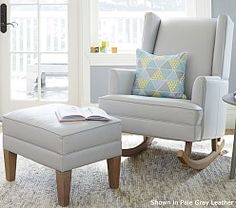 upholstered chairs glider chairs nursing chairs pottery barn