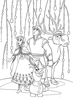 15 Free Disney Frozen Coloring Pages