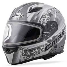 Gmax FF49 Full Face Motorcycle Helmet Flat Black Free Size Exchanges