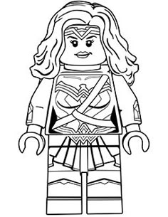 lego wonder woman from batman v superman download this colouring page for free at