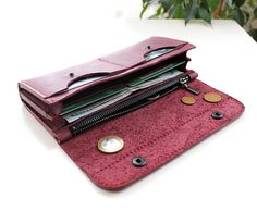 11 Best Anger Refuge Leather Bags Images Clutch Bag Leather Wallet Womens Long Travel Clutch Card Holde