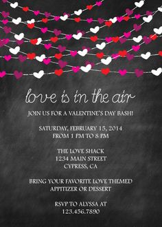 valentines invite