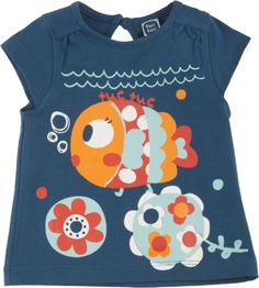 Tuc Tuc Camisa Popel/ín Detalles Ni/ña Pirates Camiseta para Beb/és