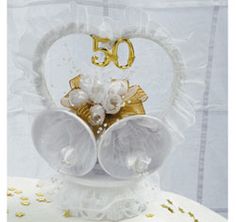 18 Best 50th Wedding Anniversary Cake Toppers Images 16 50th Wedding Anniversary Cakes Ideas Toasting Gles Cake Toppings