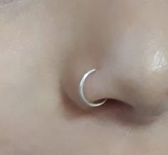 A-Hha 1Pc Titanium Crystal Gem Nose Stud Piercing Rose GoldNose Screw Piercing Nostril Earring Piercing Jewelry