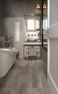 20 amazing bathrooms with wood-like tile | modern shower 20 amazing bathrooms with wood-like tile | modern shower