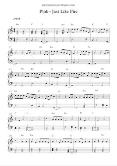 free popular sheet music