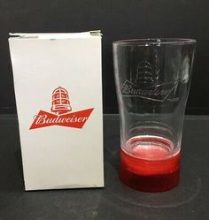 Budweiser Red Light Goal Glass Sync Bluetooth Beer Cup
