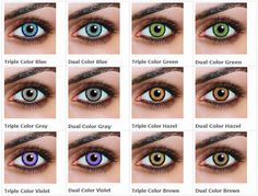 899 best color contacts