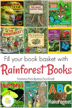 Books about rain for preschoolers