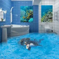 The 71 Best Aquarium Decoration Home Images On Pinterest Bathroom Aquarium Decoration Bathroom