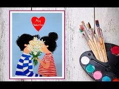 Как нарисовать/написать горный пейзаж маслом! #Dari_Art - YouTube