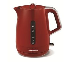 Morphy Richards | 30+ ideas on Chroma Red Plastic Jug Kettle| Electric