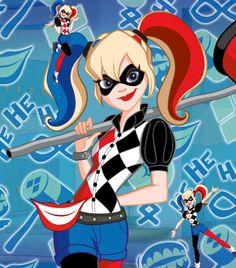 Mini DC SUPER HERO FILLES fille Lot 3/" figurines Poison Ivy-Harley Quinn Lot de 4