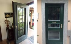 Porta in #alluminio a un\'anta, color legno. | PORTE IN ALLUMINIO ... Porta in #alluminio a un\'anta, color legno. | PORTE IN ALLUMINIO ...